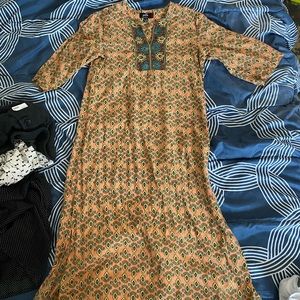 Vintage caftan maxi dress